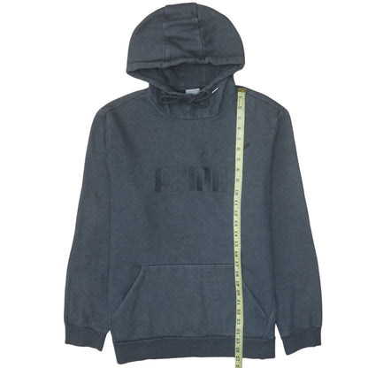 Mens UK Size L Puma Grey Pullover Hoodie