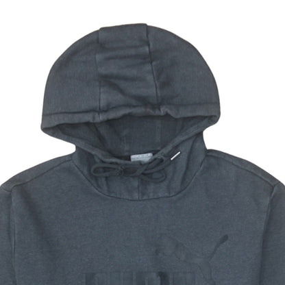 Mens UK Size L Puma Grey Pullover Hoodie