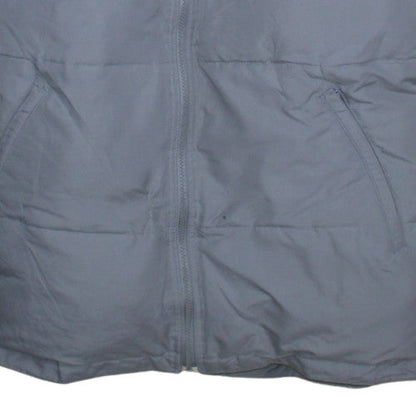 Reebok Men's Grey 2XL Puffer Jacket Winter Full Zip Polyester