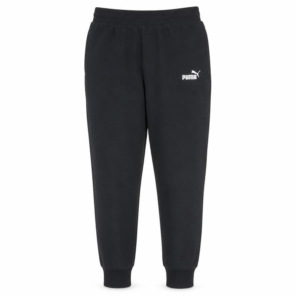 Puma Men's Black Regular Fit Fleece Sweatpants M