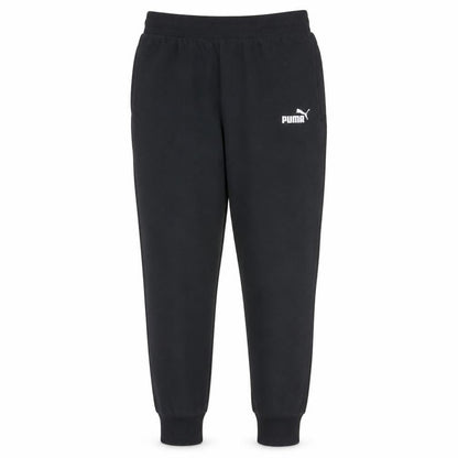 Puma Men's Black Regular Fit Fleece Sweatpants M