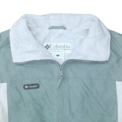 Columbia Men's Green L Fleece Lined Bodywarmer Waistcoat