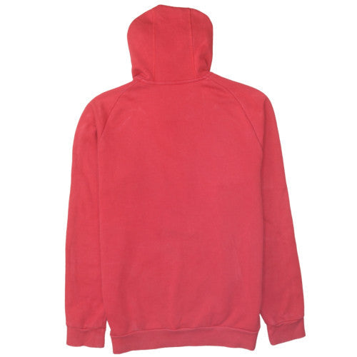 Mens UK Size M Adidas Red Pullover Hoodie