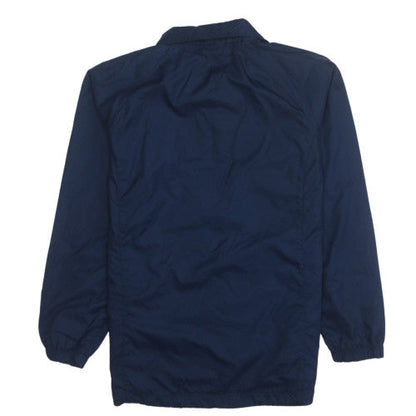 Nike Boys Blue Football Track Jacket 12-13 Years Lined Waterproof Windproof