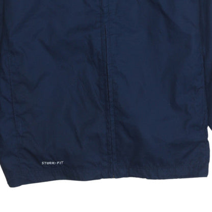 Nike Boys Blue Football Track Jacket 12-13 Years Lined Waterproof Windproof