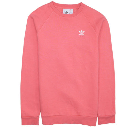 Mens UK Size S Adidas Pink Pullover Sweatshirt