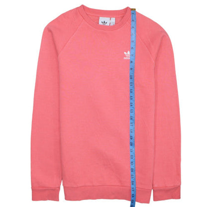 Mens UK Size S Adidas Pink Pullover Sweatshirt
