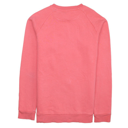 Mens UK Size S Adidas Pink Pullover Sweatshirt