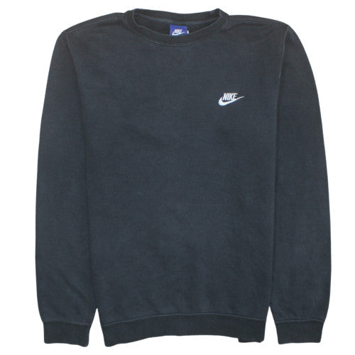 Mens UK Size M Nike Black Pullover Sweatshirt