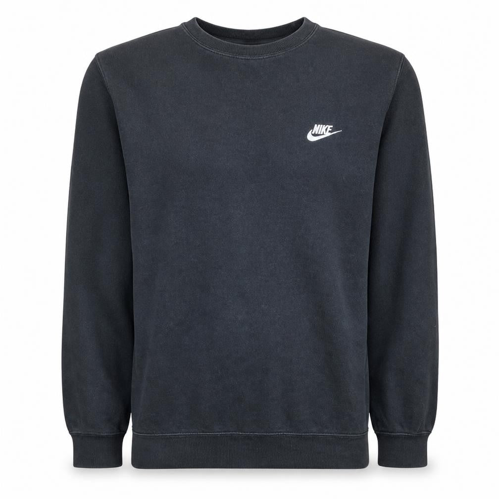 Mens UK Size M Nike Black Pullover Sweatshirt