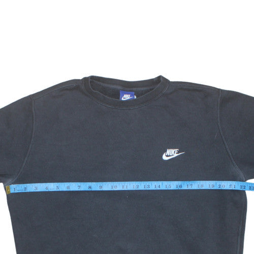 Mens UK Size M Nike Black Pullover Sweatshirt