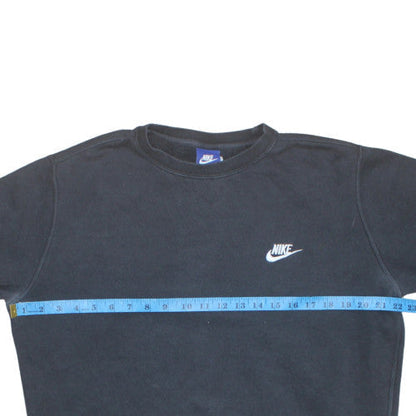Mens UK Size M Nike Black Pullover Sweatshirt