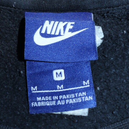 Mens UK Size M Nike Black Pullover Sweatshirt