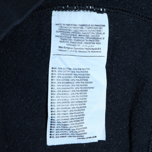 Mens UK Size M Nike Black Pullover Sweatshirt