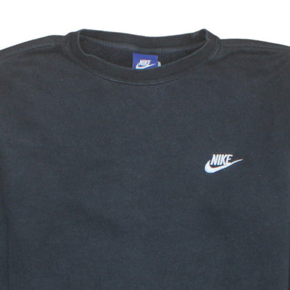 Mens UK Size M Nike Black Pullover Sweatshirt