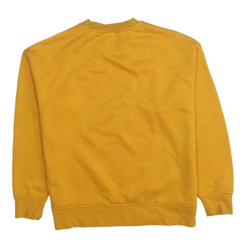Womens UK Size 12 Disney Yellow Pullover Sweatshirt