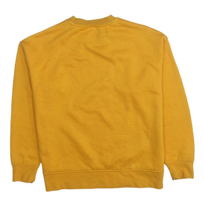 Womens UK Size 12 Disney Yellow Pullover Sweatshirt