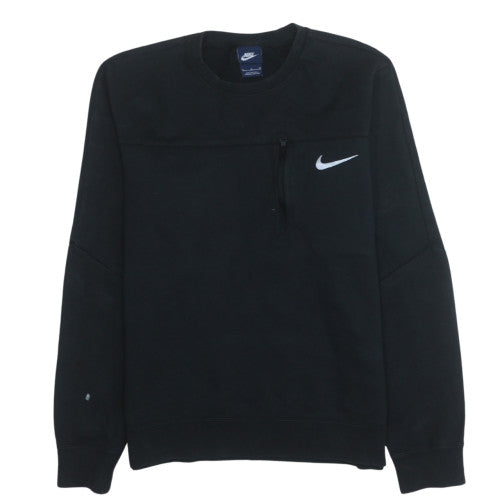 Mens UK Size M Nike Black Pullover Sweatshirt