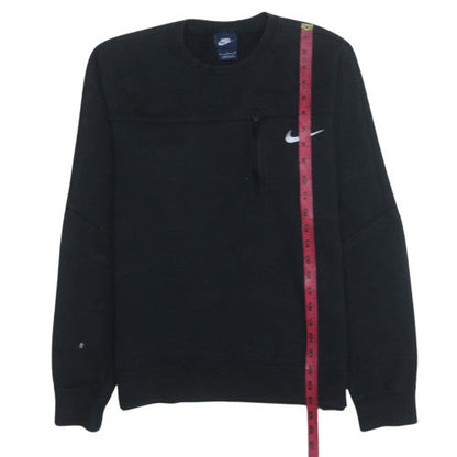 Mens UK Size M Nike Black Pullover Sweatshirt