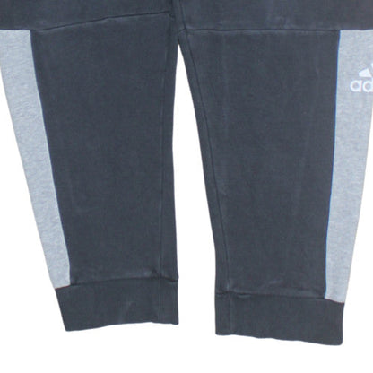 Adidas Men's Black XL Jogger Sweatpants Tapered Fleece Trousers