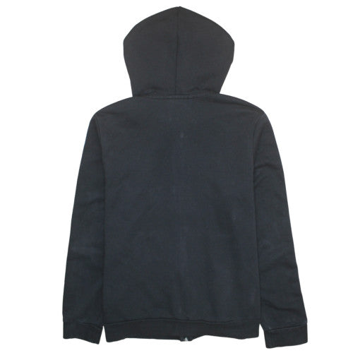 Womens UK Size XL Adidas Black Full Zip Hoodie