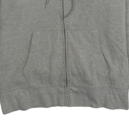 Womens UK Size 2XL GAP Grey Full Zip Hoodie