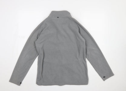 Regatta Boys Grey Fleece Full Zip Mid-Length Jacket 15-16 Years