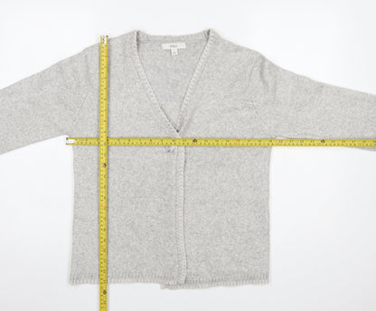 Womens UK Size S Marks and Spencer Grey Cardigan Jumper