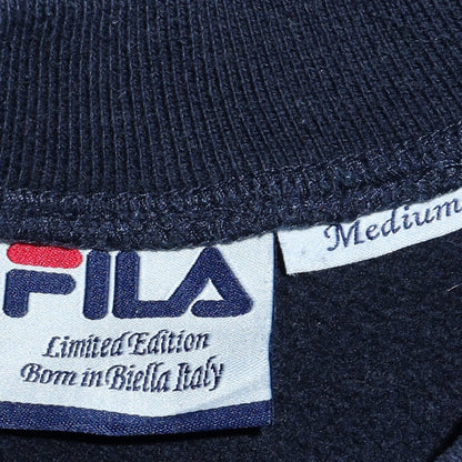 Mens UK Size M Fila Blue Pullover Sweatshirt