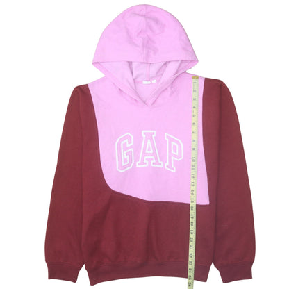 Womens UK Size L GAP Pink Pullover Hoodie