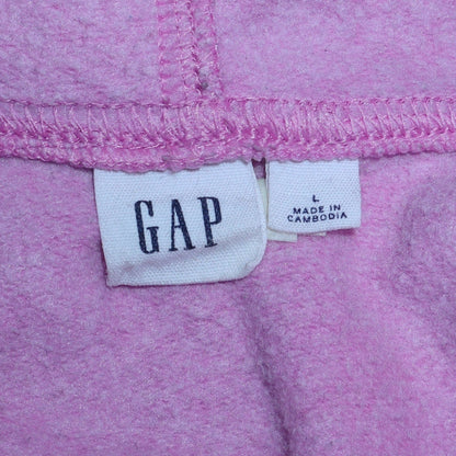 Womens UK Size L GAP Pink Pullover Hoodie