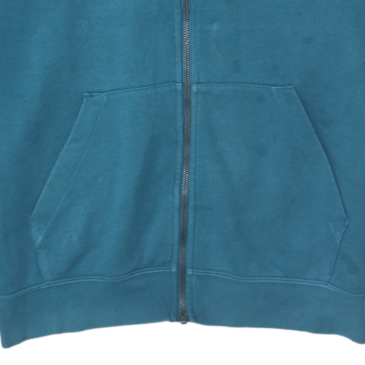 Mens UK Size S Nike Blue Full Zip Hoodie