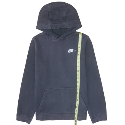 Nike Boys Black XL Pullover Fleece Hoodie Sweatshirt with Logo