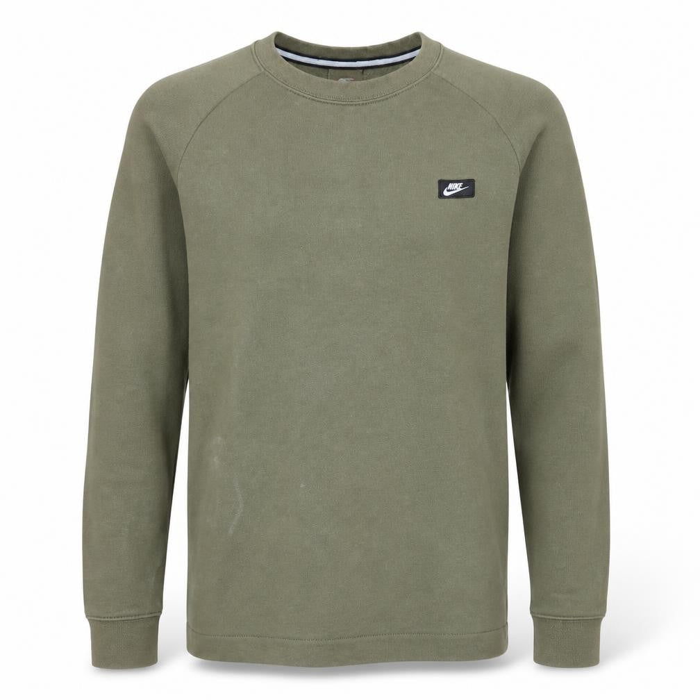 Mens UK Size S Nike Green Pullover Sweatshirt