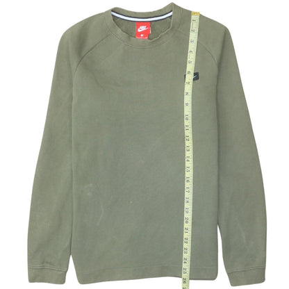 Mens UK Size S Nike Green Pullover Sweatshirt