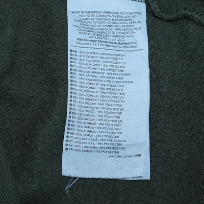 Mens UK Size S Nike Green Pullover Sweatshirt