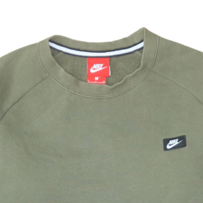 Mens UK Size S Nike Green Pullover Sweatshirt