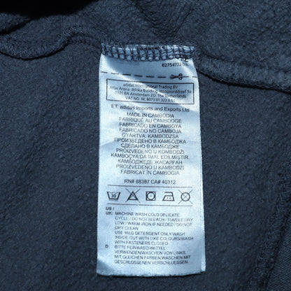 Mens UK Size M Adidas Black Full Zip Hoodie