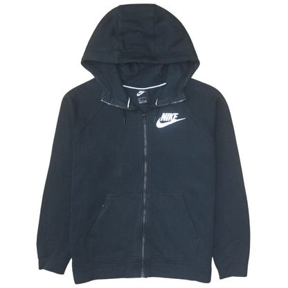 Mens UK Size L Nike Black Full Zip Hoodie