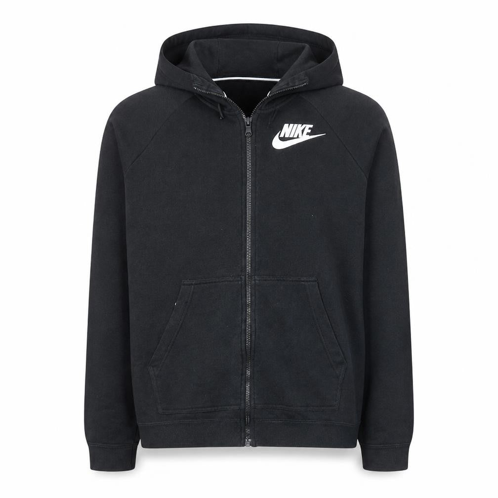Mens UK Size L Nike Black Full Zip Hoodie