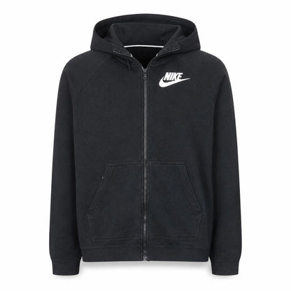 Mens UK Size L Nike Black Full Zip Hoodie