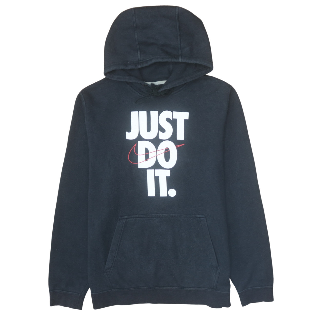 Mens UK Size L Nike Black Pullover Hoodie