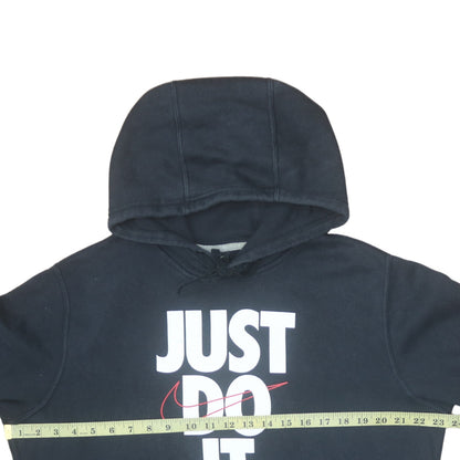 Mens UK Size L Nike Black Pullover Hoodie