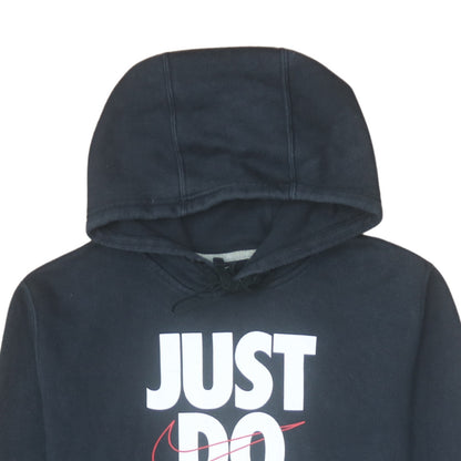 Mens UK Size L Nike Black Pullover Hoodie
