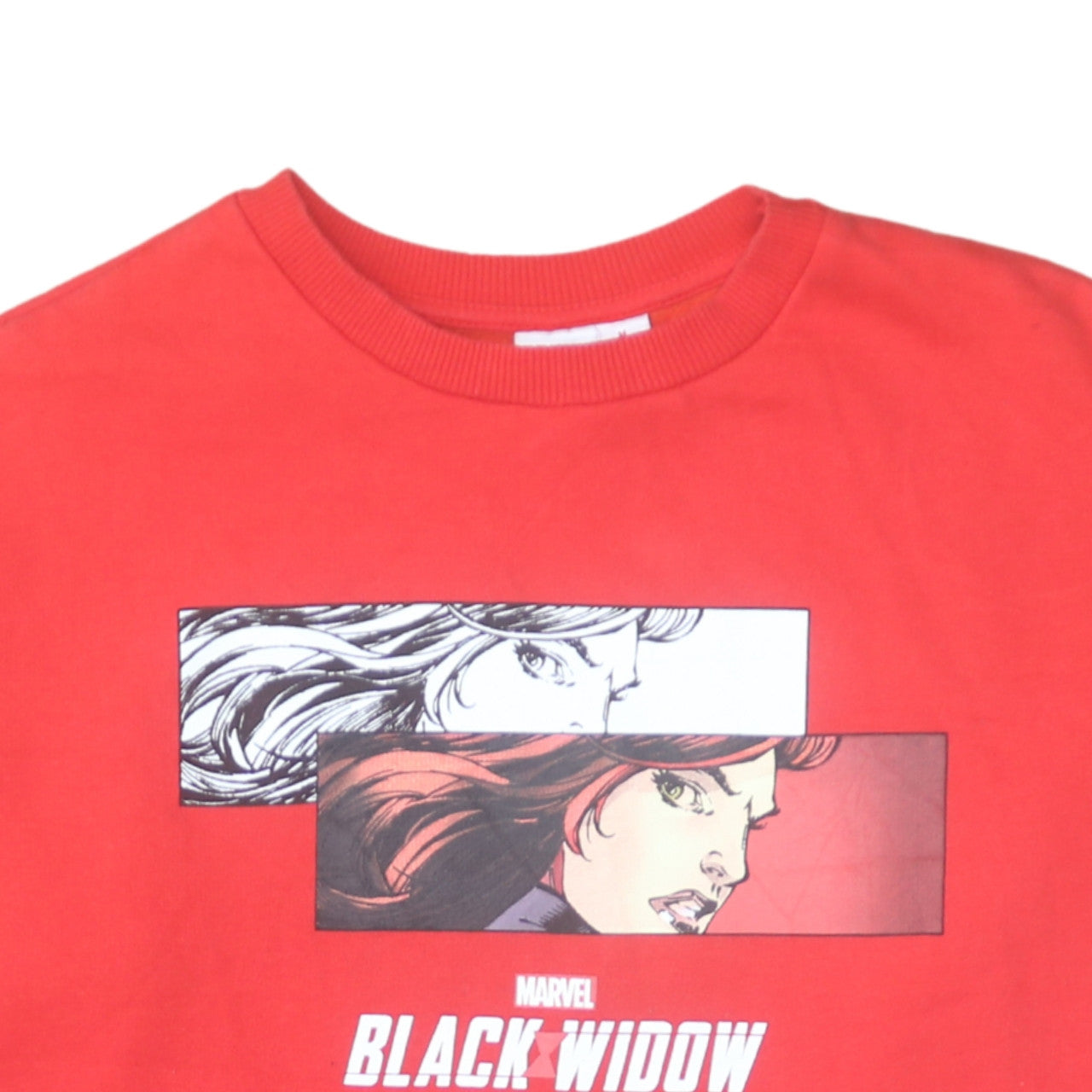 Womens UK Size M Marvel Red Pullover Sweatshirt