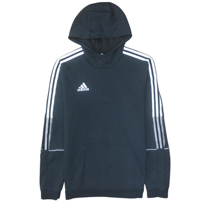 Mens UK Size M Adidas Black Pullover Hoodie