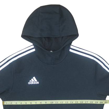 Mens UK Size M Adidas Black Pullover Hoodie
