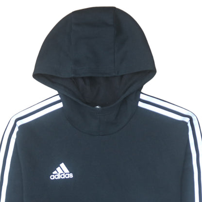 Mens UK Size M Adidas Black Pullover Hoodie