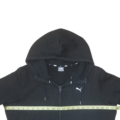 Mens UK Size XL Puma Black Full Zip Hoodie