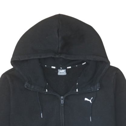Mens UK Size XL Puma Black Full Zip Hoodie